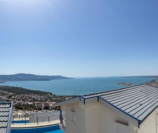 DIDIM-AKBUK: 3+1 VILLA WITH FULL SEA VIEW