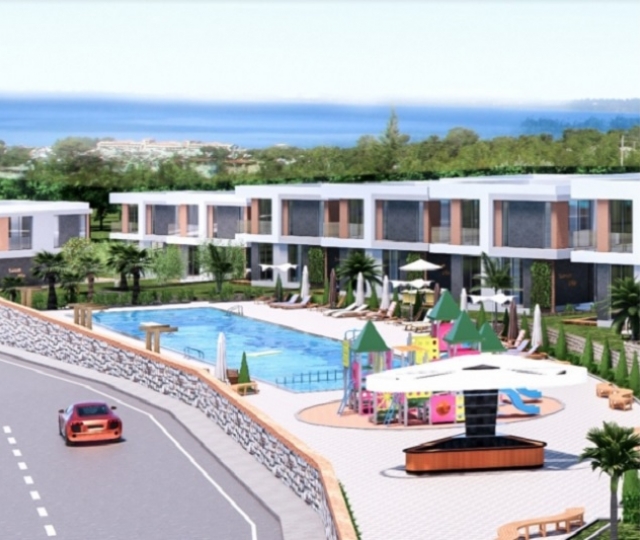 AKBüK - 1+1 Luxury Apartment (Off Plan) - LUX LIVING Stunning SERENITY with Sea View. FINISHED SHOW HOME!