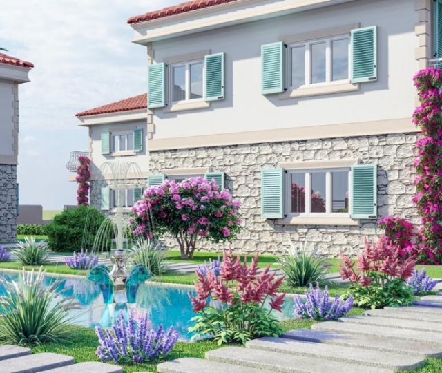 DIDIM-ALTINKUM: New 2+1 Apartments</br> on a Lovely Site with Pool