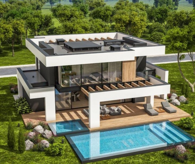 Akbük-Yesiltepe TAYLOR VILLAS - SPECIALLY BUILT up to 220m²