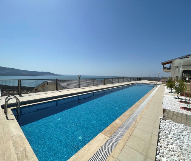 DIDIM-AKBUK: 3+1 VILLA WITH FULL SEA VIEW