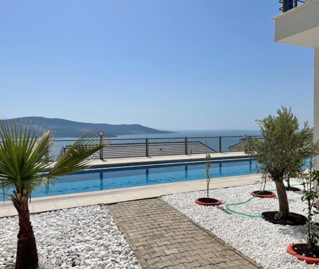 DIDIM-AKBUK: 3+1 VILLA WITH FULL SEA VIEW