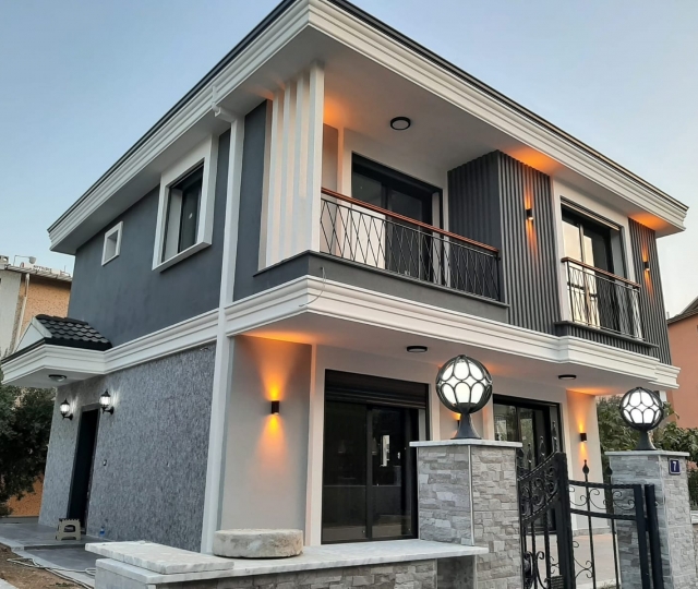 DIDIM-AKBUK (Fevzipaşa)</br>New Construction Grandiose 3+1 VILLA.</br>Only 200m from the SEA !!